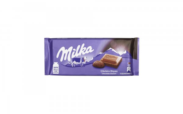 دسر شکلاتی میلکا (MILKA) مقدار 100 گرم