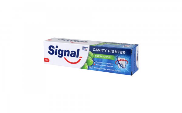 خمیردندان ضدپوسیدگی با رایحه سیب سیگنال (Signal) مقدار 100 میلی‌لیتر