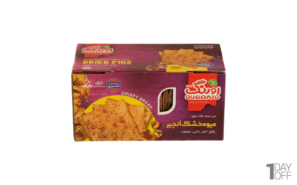 نان سنتی کاک حاوی انجیر خشک اورنگ مقدار 400 گرم