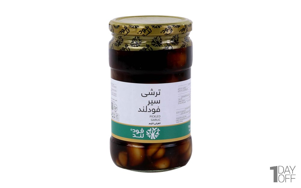 ترشی سیر فودلند مقدار 670 گرم