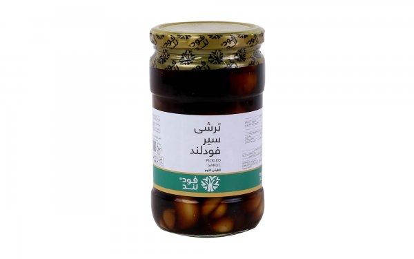 ترشی سیر فودلند مقدار 670 گرم