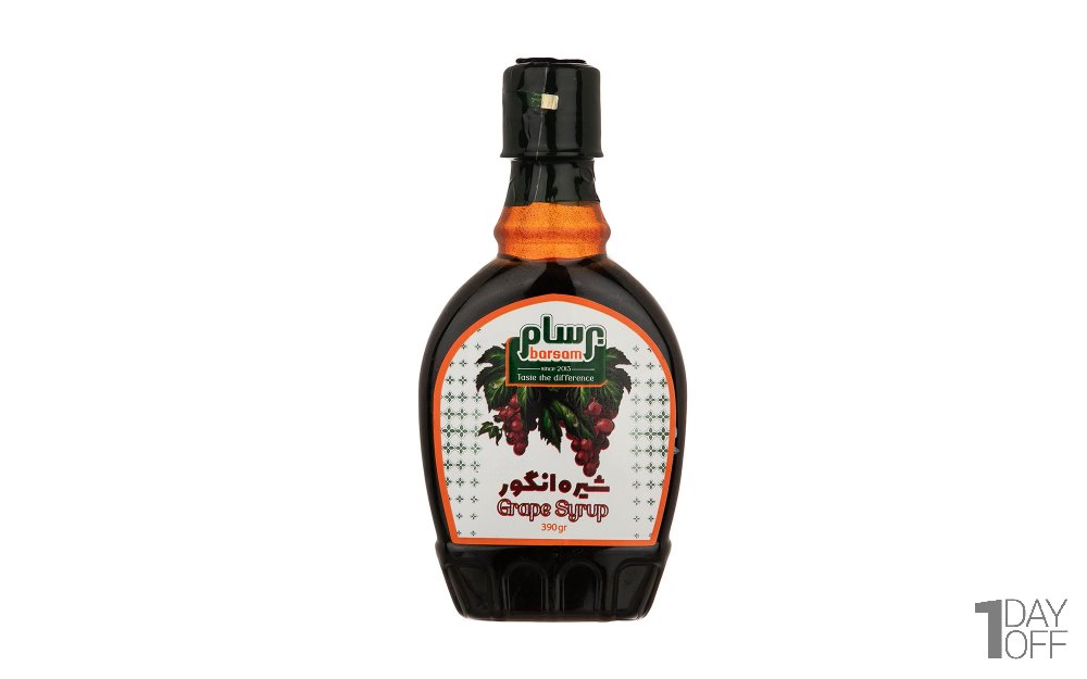 شیره انگور برسام مقدار 390 گرم