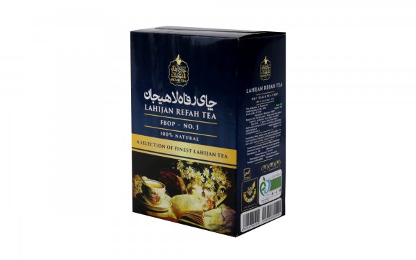 چای سیاه ممتاز رفاه لاهیجان مقدار 350 گرم 
