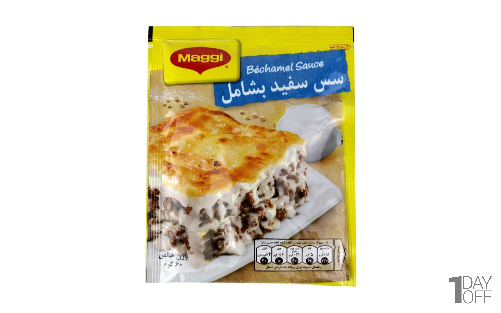 سس سفید بشامل مگی مقدار 60 گرم