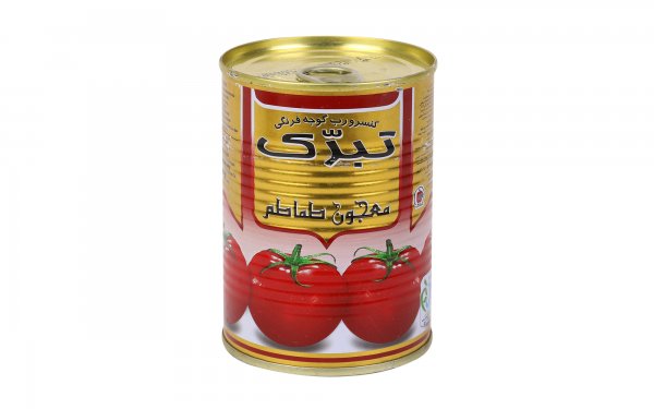 رب گوجه‌فرنگی تبرک مقدار 500 گرم