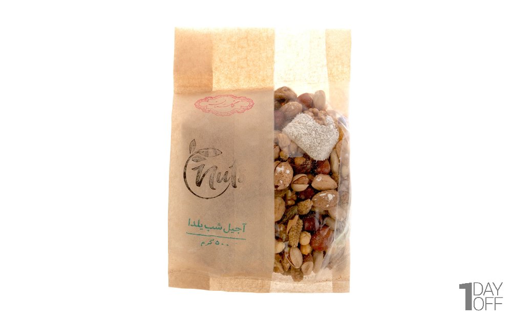 آجیل شیرین شب یلدا گلستان مقدار 500 گرم