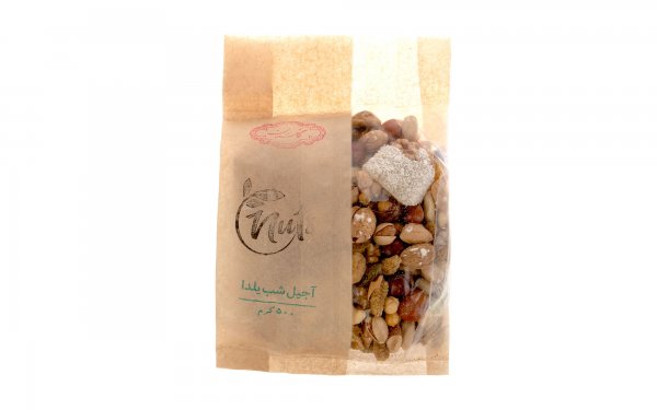 آجیل شیرین شب یلدا گلستان مقدار 500 گرم