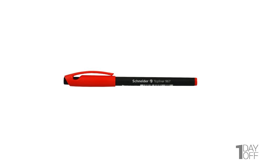  روان‌نویس 0.4 میلی‌متری اشنایدر (Schneider) مدل Topliner 967 رنگ قرمز