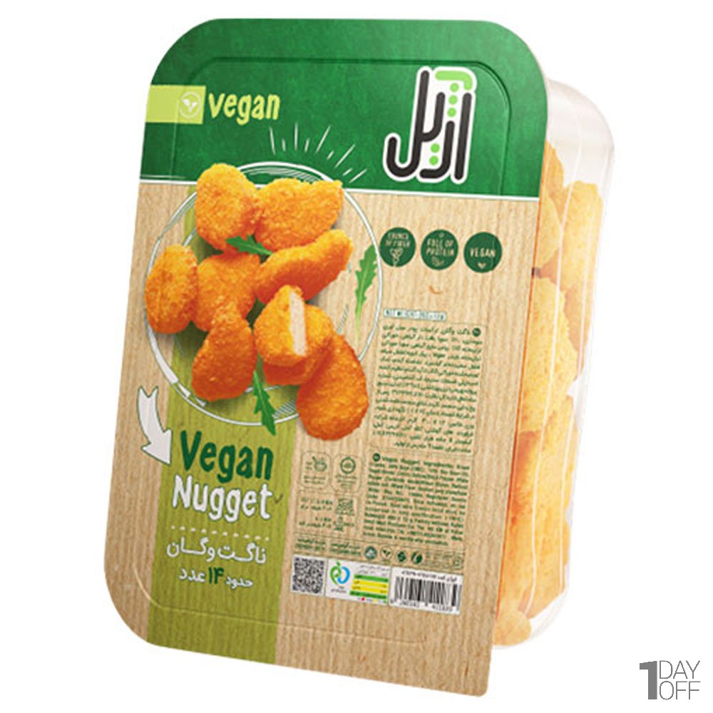 ناگت وگان (بدون مواد حیوانی) آژیل کاله مقدار 300 گرم
