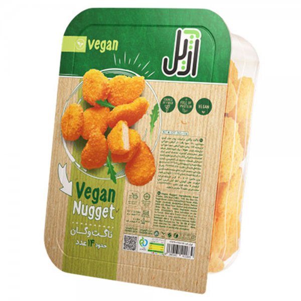 ناگت وگان (بدون مواد حیوانی) آژیل کاله مقدار 300 گرم