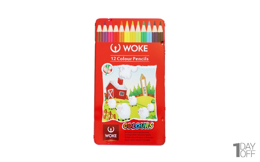 مدادرنگی 12 رنگ وک (Woke)