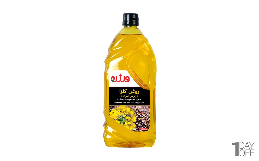 روغن کلزا فرابکر ورژن مقدار 1.5 لیتر