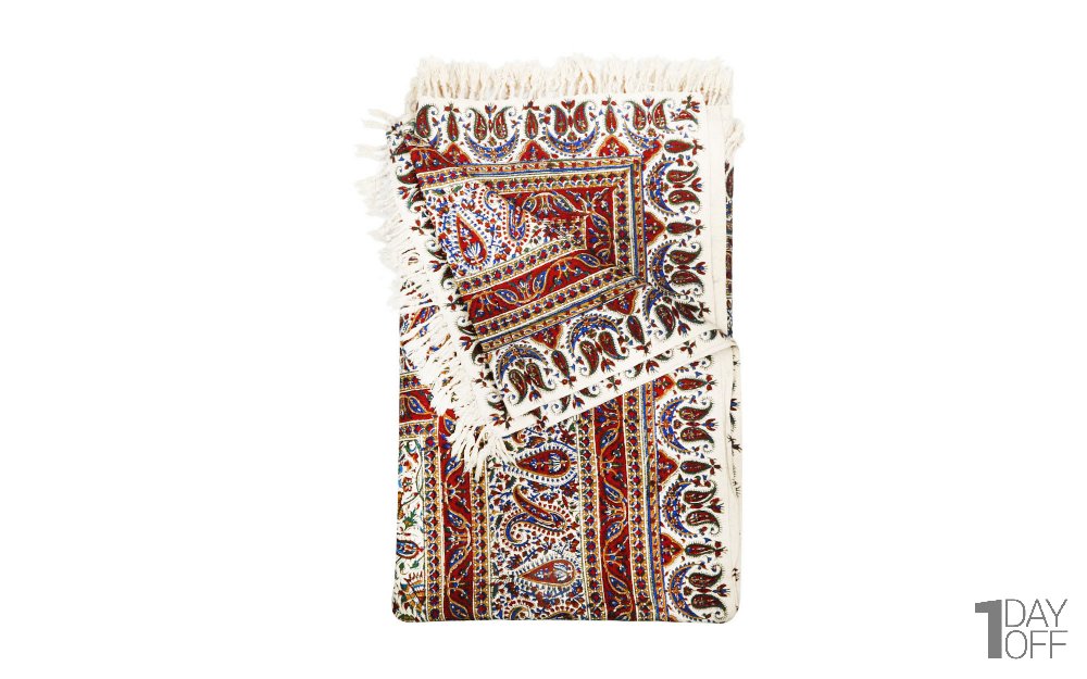 سفره قلمکار صادراتی کد 006 سایز 200x140 سانتی‌متر