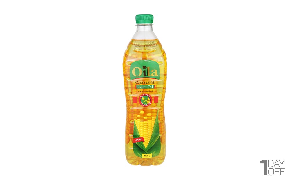 روغن ذرت اویلا مقدار 810 گرم