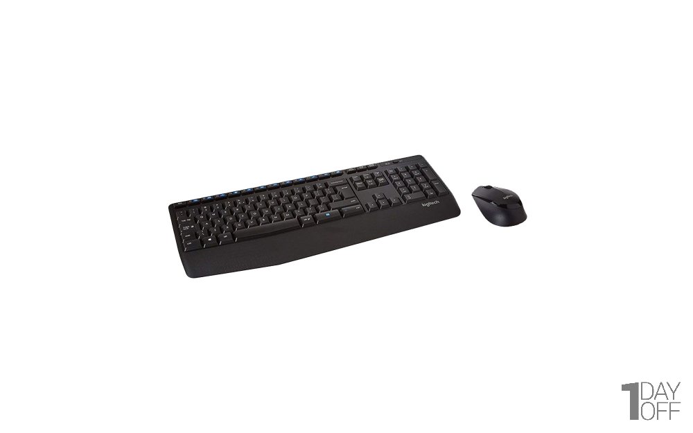 کیبورد و موس بی‌سیم LOGITECH مدل MK345