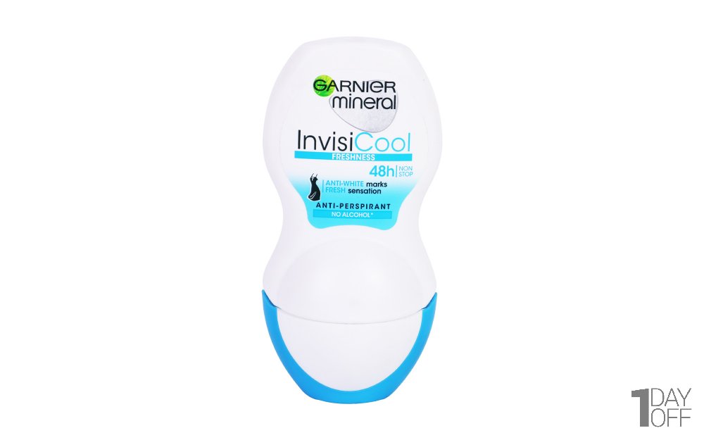 رول ضد تعریق زنانه Invisi Cool گارنیر (Garnier) مقدار 50 میلی‌لیتر