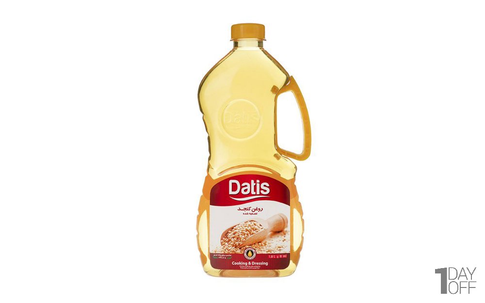 روغن کنجد تصفیه‌شده داتیس مقدار 1.8 لیتر