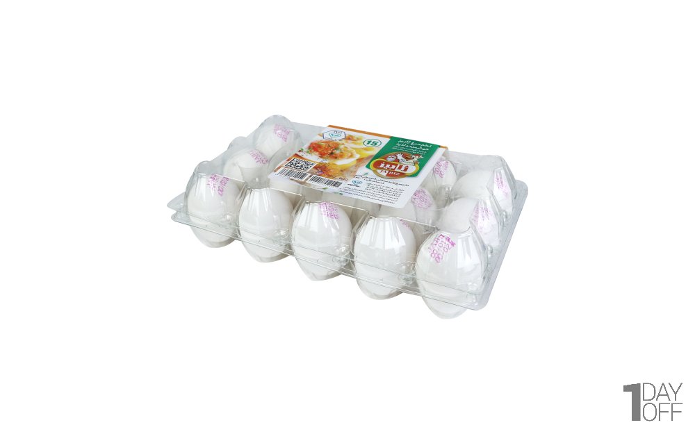تخم‌مرغ ژابیز بسته 15 عددی