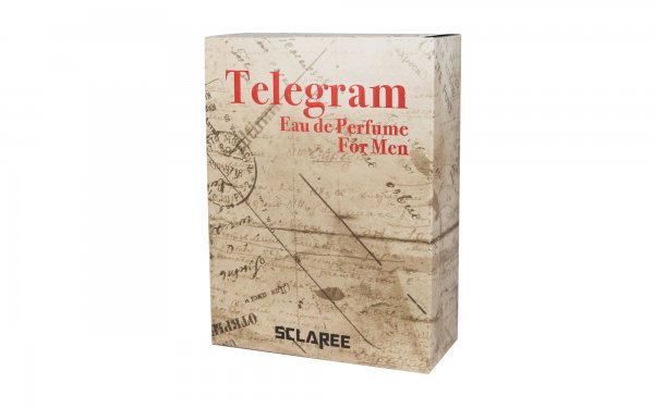 ادوپرفیوم مردانه اسکلاره مدل Telegram مشکی حجم 85 میلی‌لیتر 