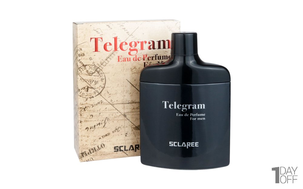 ادوپرفیوم مردانه اسکلاره مدل Telegram مشکی حجم 85 میلی‌لیتر 