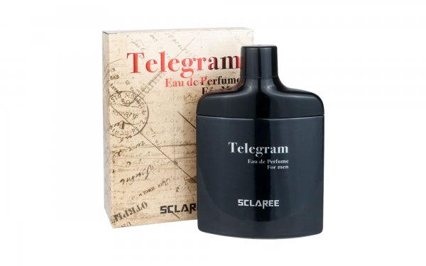 ادوپرفیوم مردانه اسکلاره مدل Telegram مشکی حجم 85 میلی‌لیتر 