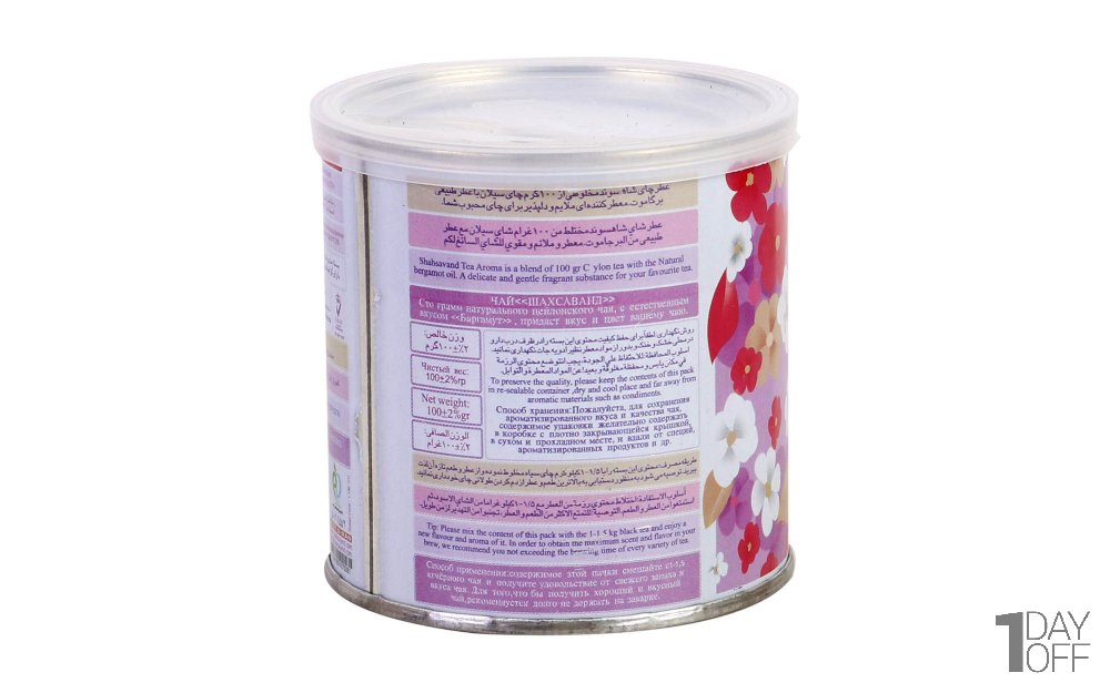 چای عطری شاهسوند مقدار 100 گرم