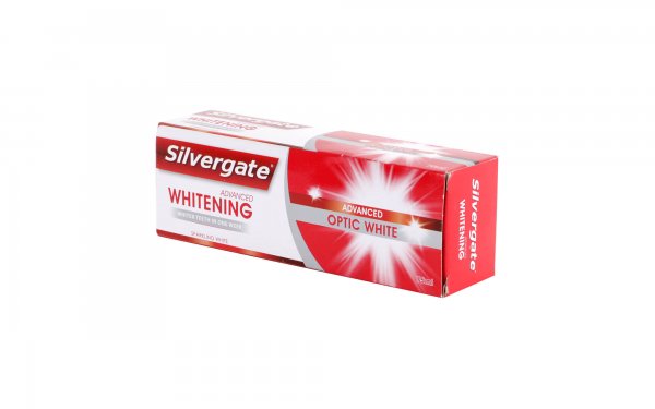 خمیردندان سیلور گیت مدل OPTIC WHIT مقدار 75 میلی‌لیتر
