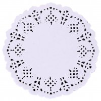 کاغذ کیک نوع گرد قطر 11.3 سانتیمتر رنگ سفید