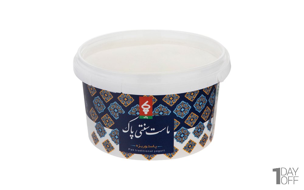 ماست سنتی پاک مقدار 900 گرم