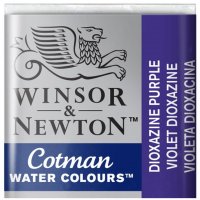 قرص آبرنگ وینزور (Winsor) سری Cotman رنگ DIOX VIOLET