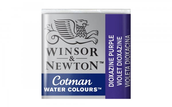 قرص آبرنگ وینزور (Winsor) سری Cotman رنگ DIOX VIOLET