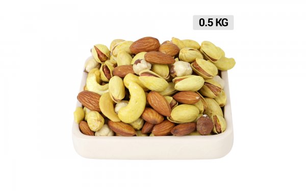 آجیل 4 مغز اقتصادی - بسته 500 گرمی