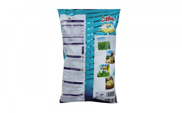 چیپس موج‌دار نمکی چاکلز مقدار 55 گرم