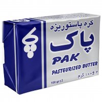 کره پاستوریزه پاک مقدار 100 گرم
