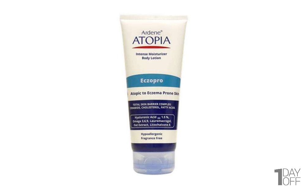 لوسیون بدن مخصوص پوست خشک آردن مدل Eczopro Atopia مقدار 200 میلی‌لیتر