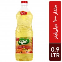 روغن سرخ‌کردنی بدون پالم غنچه 0.9 لیتر