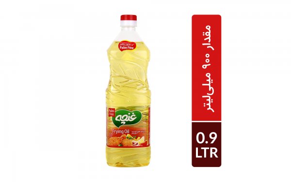 روغن سرخ‌کردنی بدون پالم غنچه مقدار 900 میلی‌لیتر