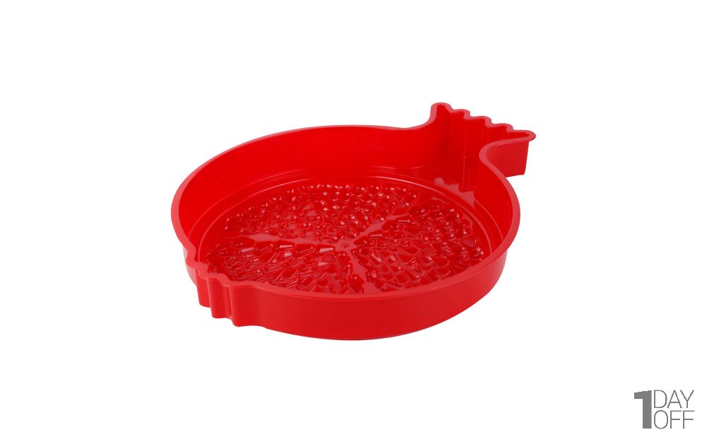 قالب ژله پلاستیکی یلدا طرح انار 26 سانتی‌متر