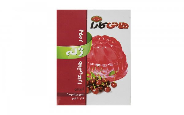 پودر ژله آلبالو هاتی‌کارا گلستان مقدار 100 گرم