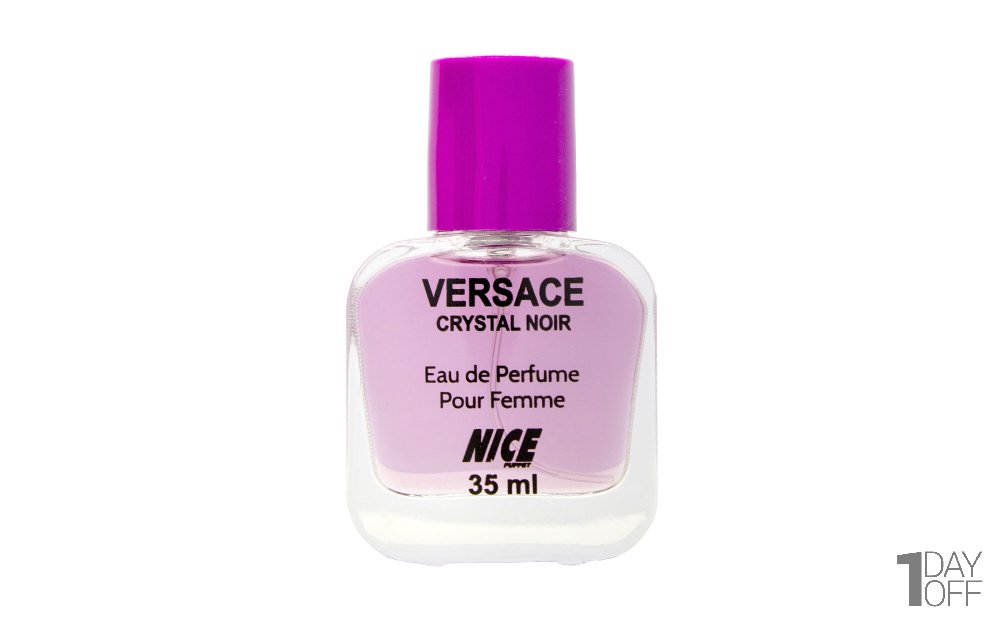 عطر جیبی مردانه نایس پاپت مدل Versace crystal noir مقدار 35 میلی‌لیتر