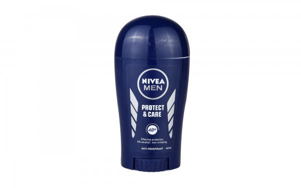 استیک ضدتعریق صابونی مردانه مدل (Protect & Care) نیوآ (Nivea) مقدار 40 میلی‌لیتر