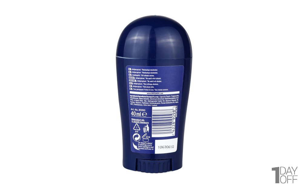 استیک ضدتعریق صابونی مردانه مدل (Protect & Care) نیوآ (Nivea) مقدار 40 میلی‌لیتر