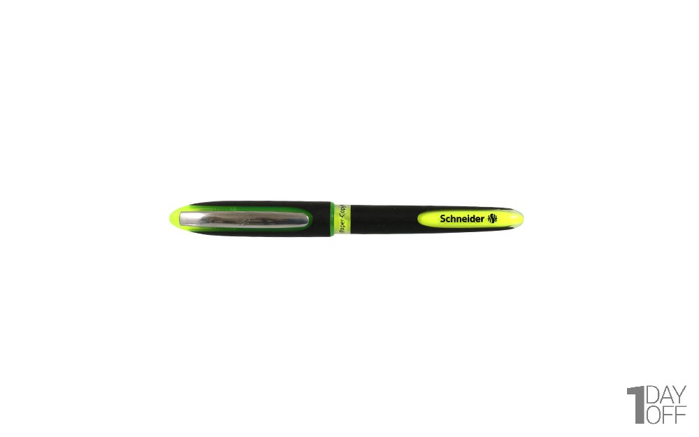 ماژیک هایلایتر  5.0 میلی‌متری اشنایدر (Schneider) مدل One Highlighter رنگ زرد فسفری