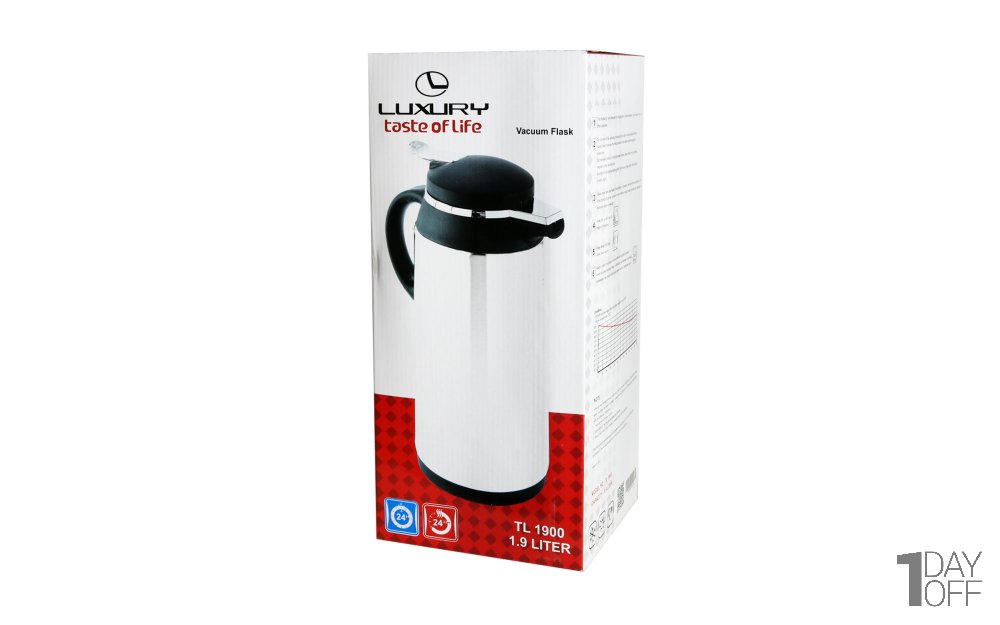فلاسک استیل LUXURY ظرفیت 1.9 لیتر