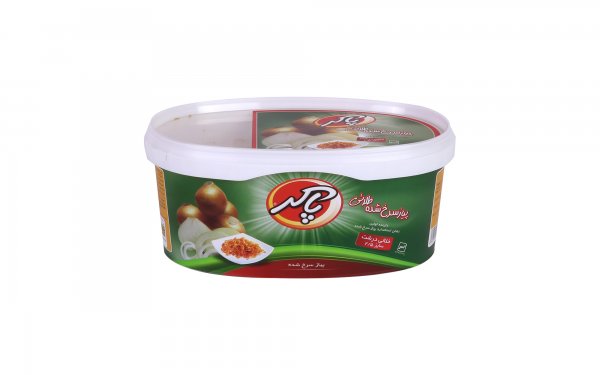 پیاز سرخ‌شده طلایی خلالی درشت پاکر مقدار 250 گرم