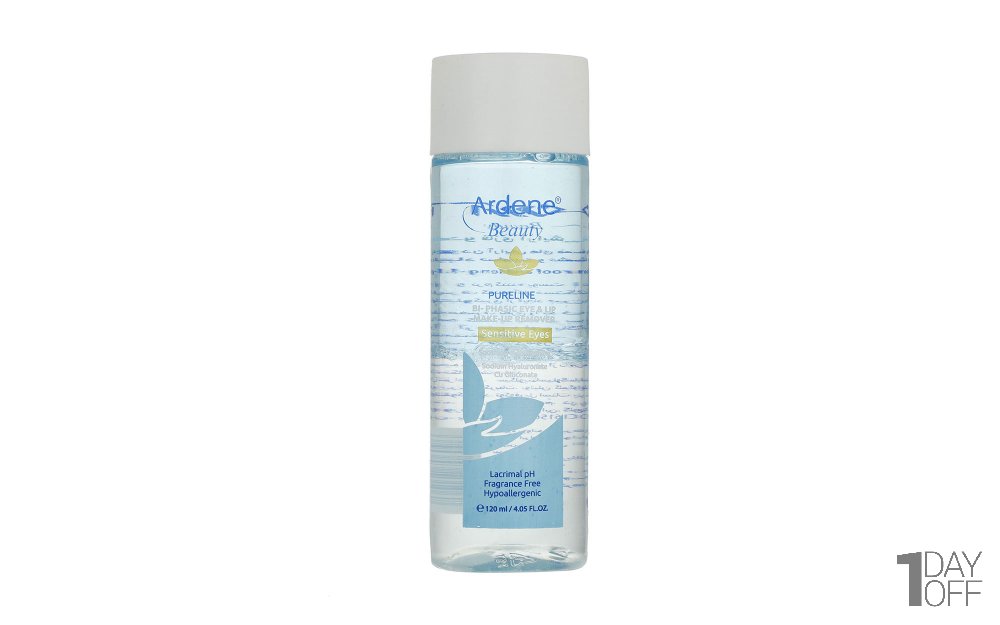 پاک‌کننده آرایش چشم و لب دو فاز آردن مدل Soothing مقدار 120 میلی‌لیتر