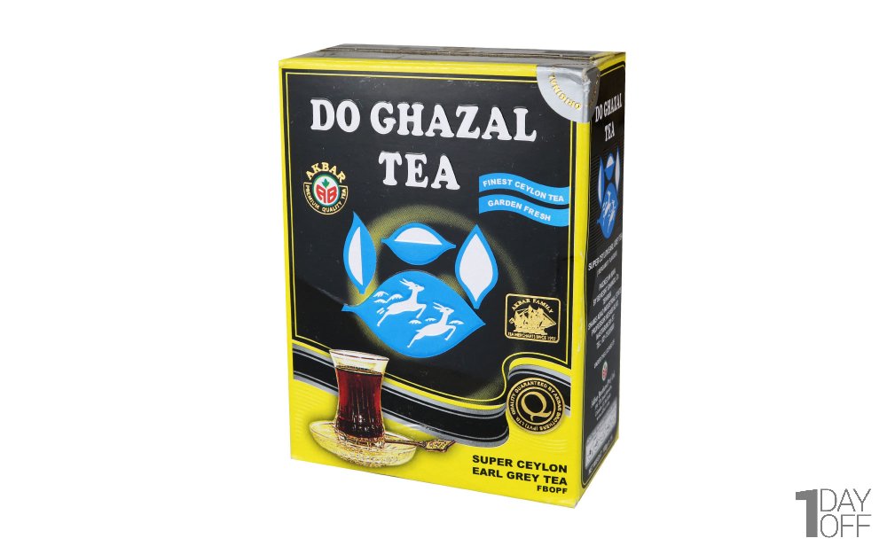 چای سیاه معطر سیلان دوغزال مقدار 100 گرم