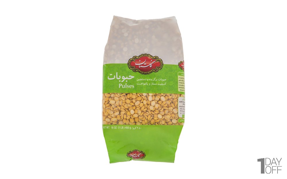 لپه گلستان مقدار 450 گرم