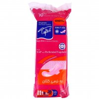 نوار بهداشتی بالدار ویژه روز 28 سانتی‌متری 10 عددی تافته