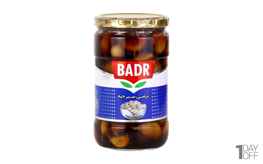 ترسی سیر حبه بدر مقدار 650 گرم